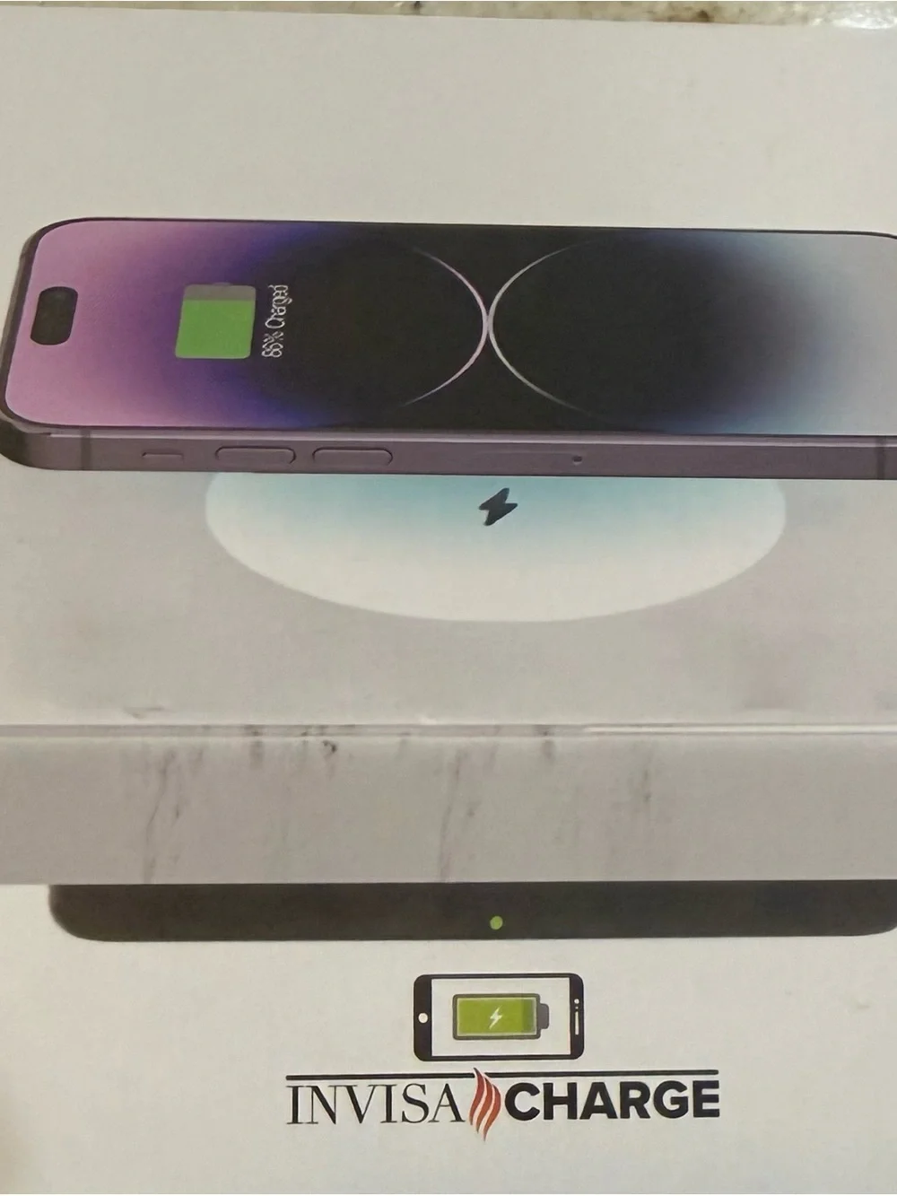 Wireless Charger Pad - Purple